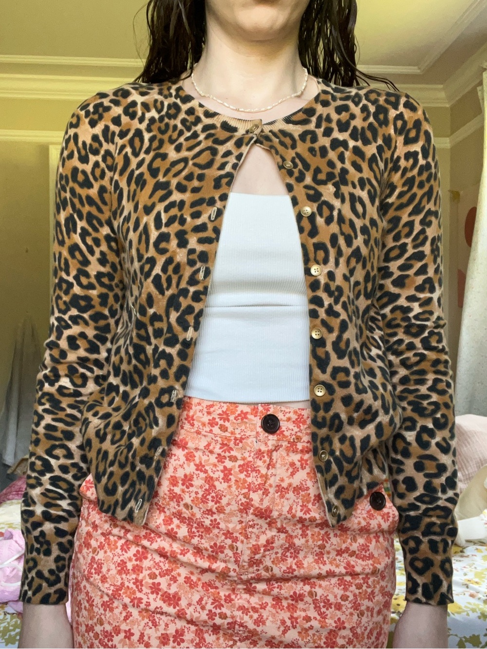 Leopard cardigan